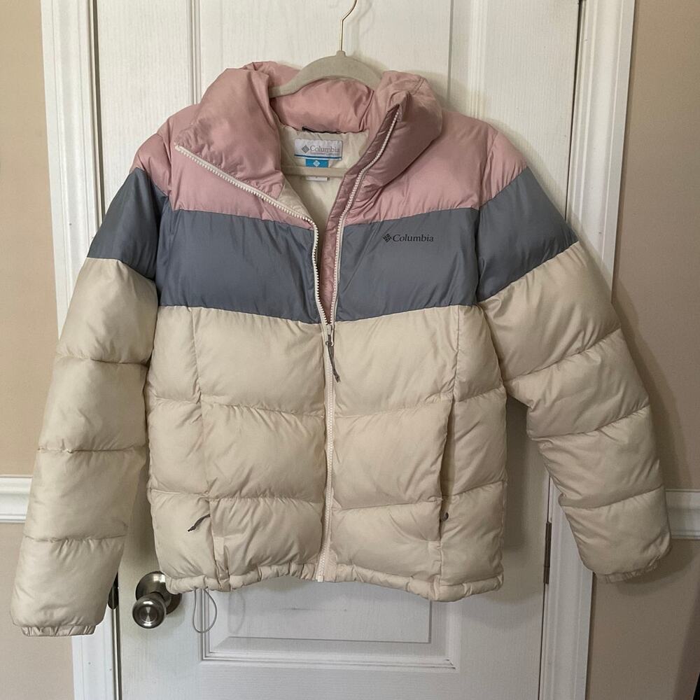 Columbia‎ Puffer Color Blocked Jacket size Small